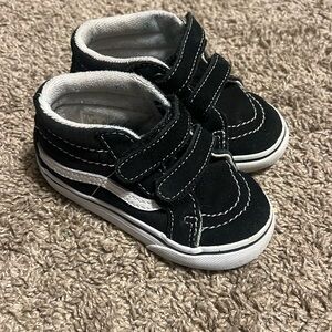 Toddler midi Velcro vans size 7